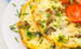 Omelette Eggs With Mushroom