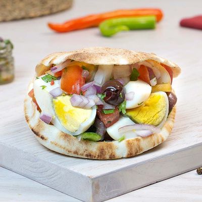 Alexandrian Eggs Sandwich