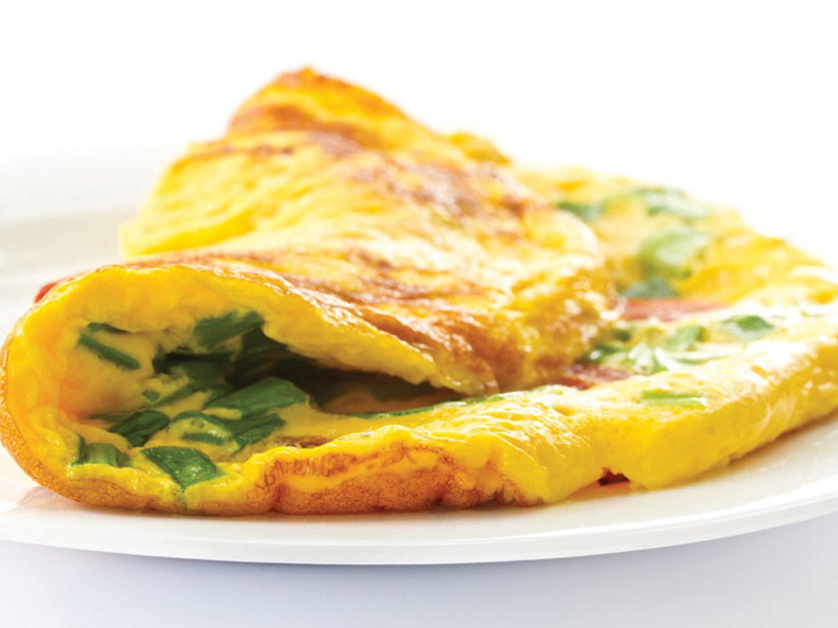 Omelette eggs
