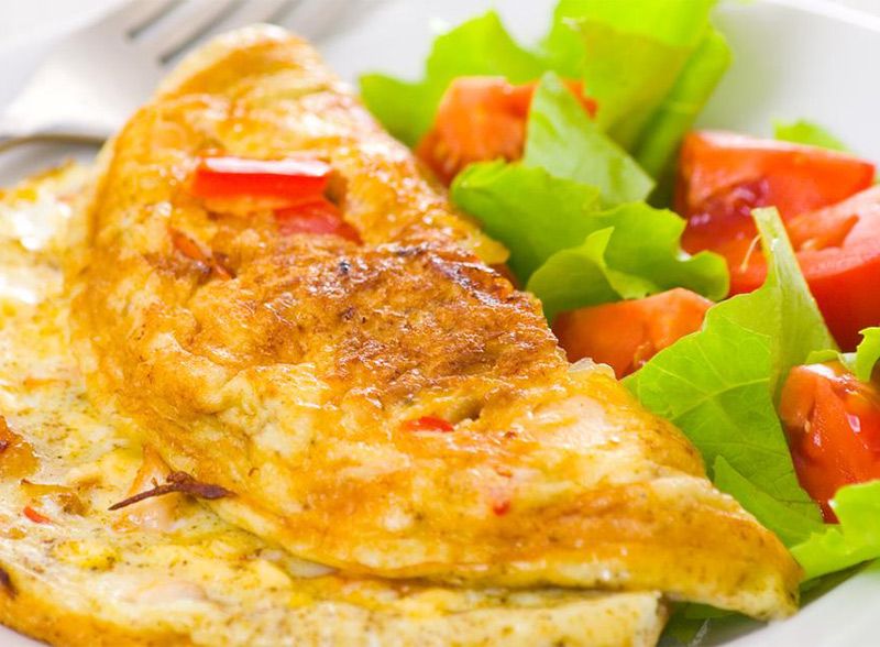 Egg Omelette Sandwich