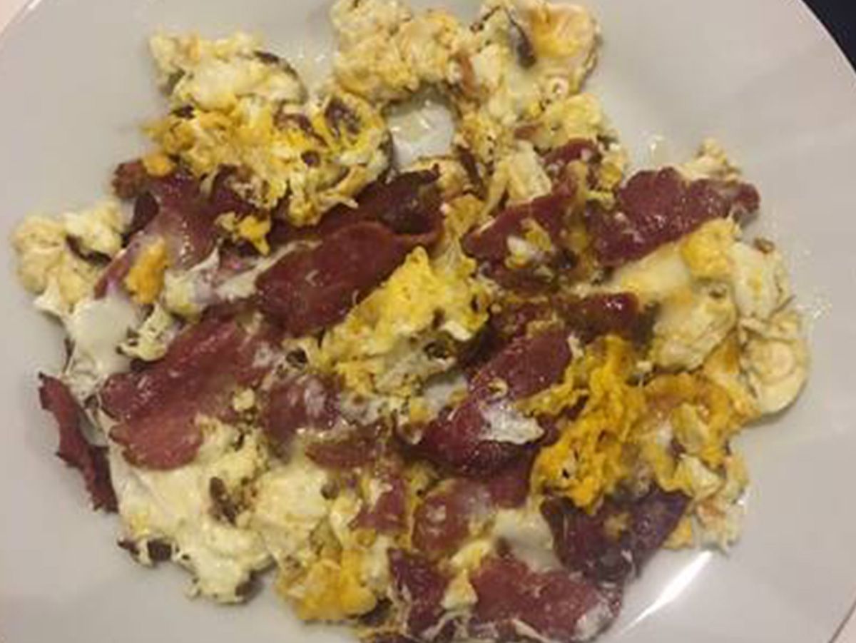 Eggs with Pastrami