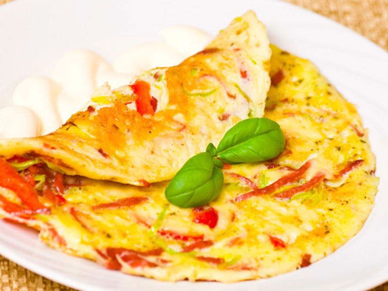 Eggs With Cheese Platter
