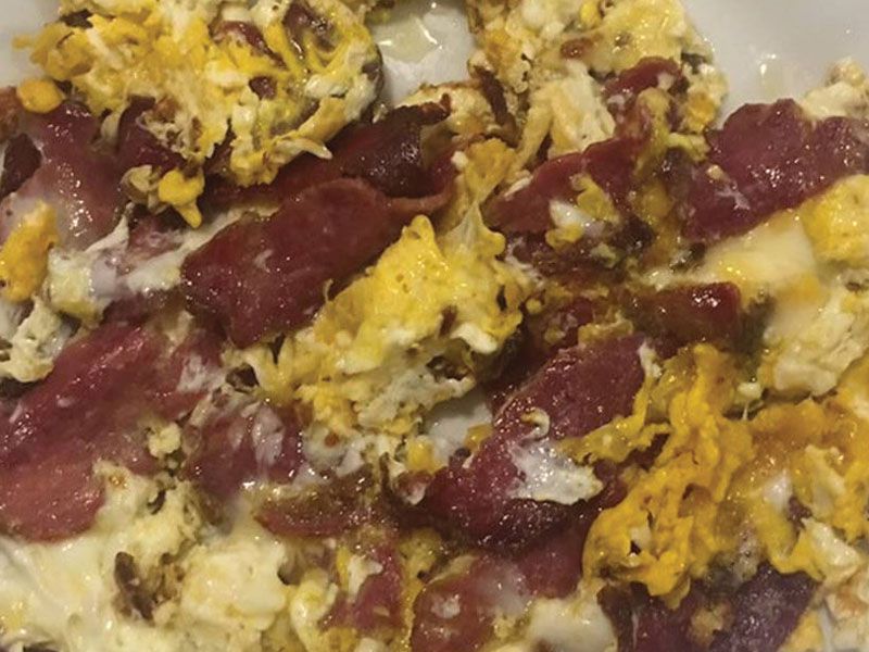 egg with Pastrami box