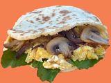 Eggs With Mushroom Sandwich