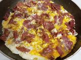 French Eggs With Pastrami Sandwich