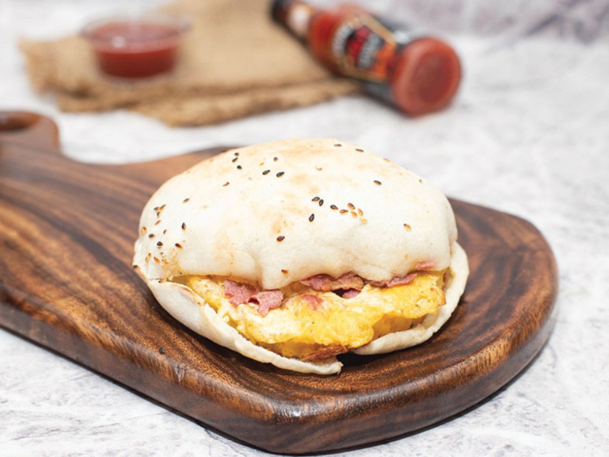 Pastrami eggs