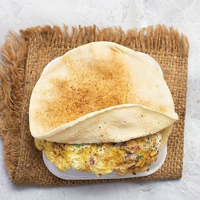 Omelette Pizza Sandwich