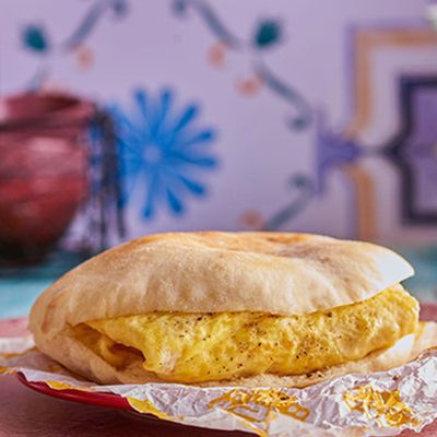Pizza Eggs Sandwich