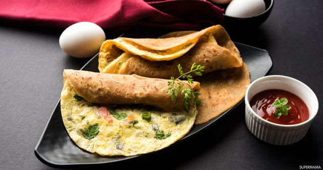 Egg Pizza Roll