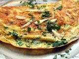 Omelette With Vegetables Sandwich