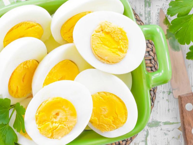 Boiled Eggs Sandwich