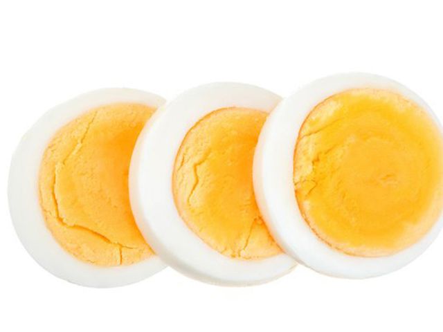 Boiled egg platter 2 eggs