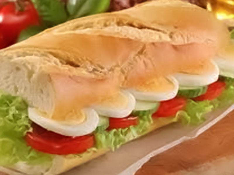 Shami Boiled Eggs Sandwich