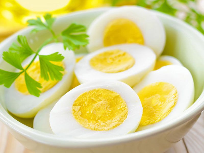 Boiled Eggs Sandwich