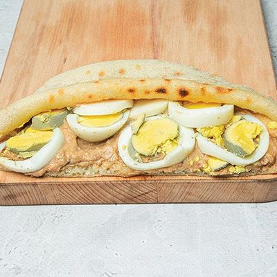 Foul with Boiled Egg