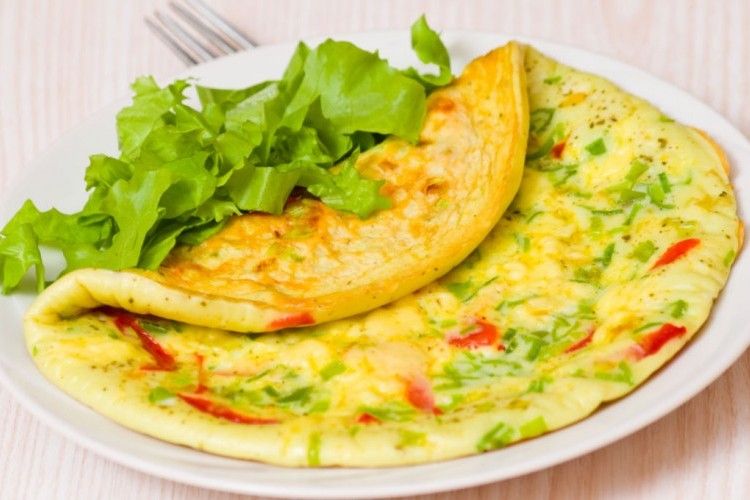 Omelet egg
