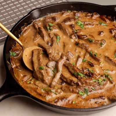 Beef Stroganoff