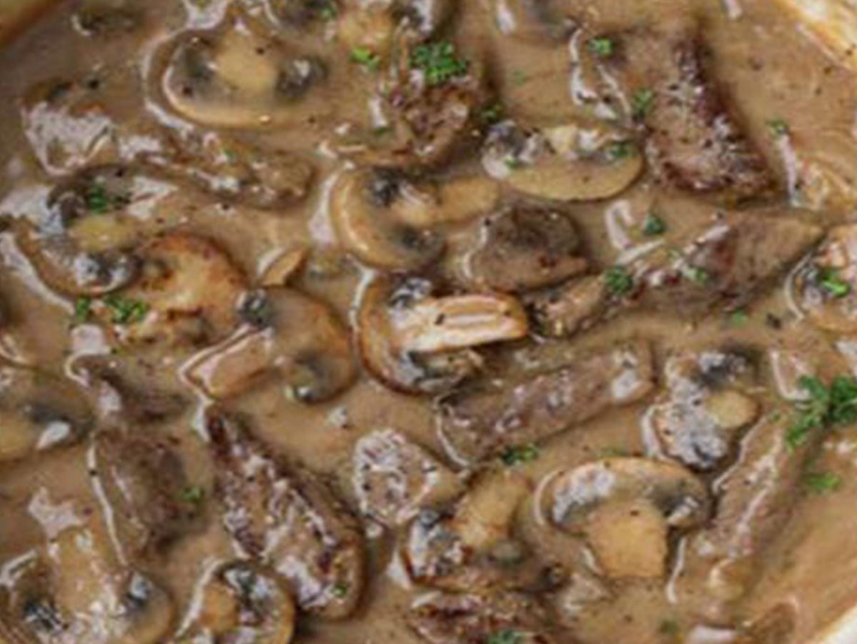Beef Stroganov