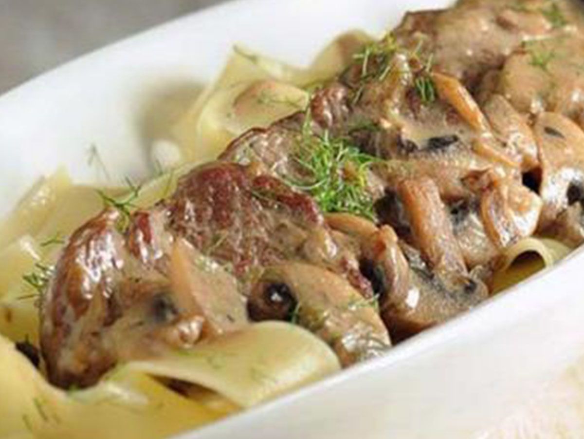 Beef Stroganoff