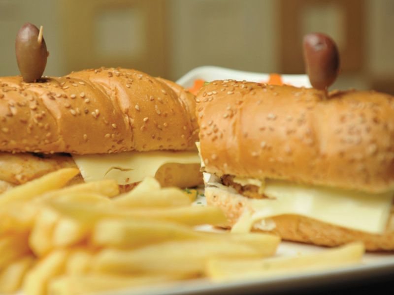 Beef American Cheese Sandwich