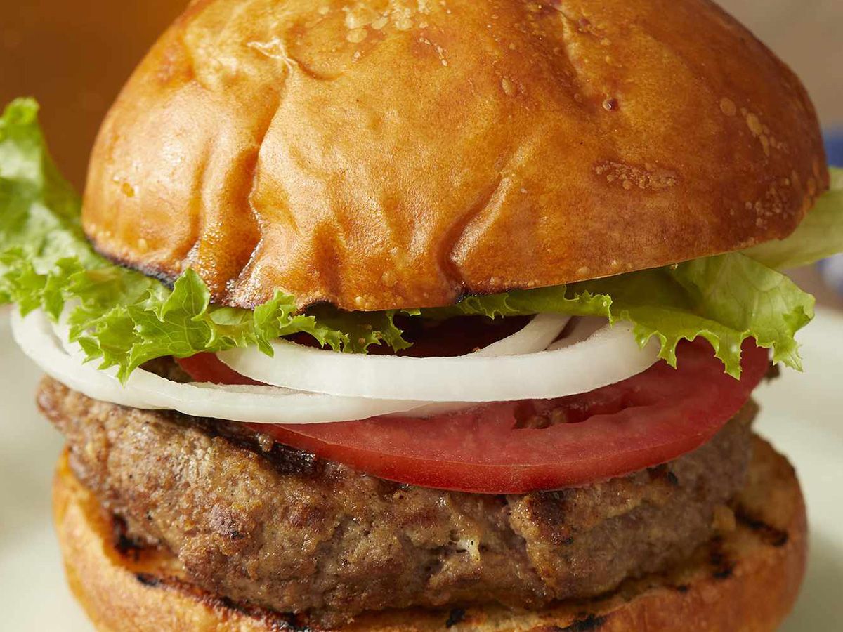 Plain Beef Burger Fino Sandwich