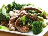 Broccoli With Oyster Sauce Beef