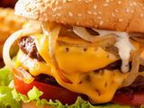 Burger With Beef Bacon Sandwich