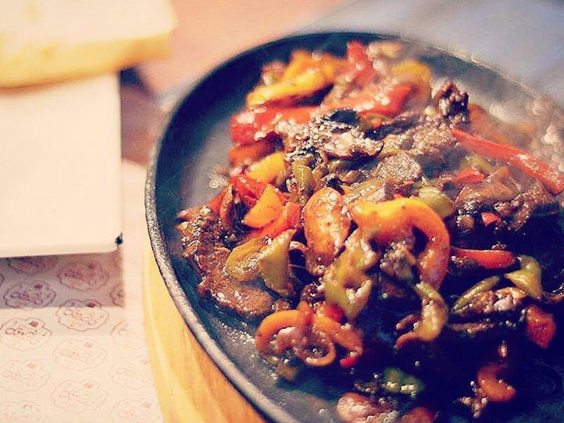 Beef Fajita Sandwich