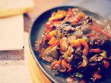 Beef Fajita Sandwich