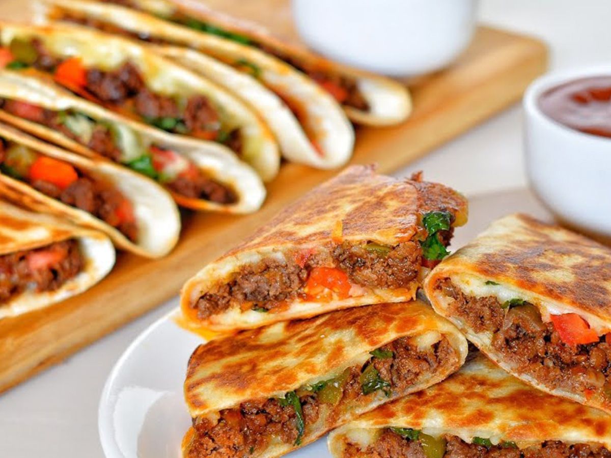 Beef Quesadilla Sandwich