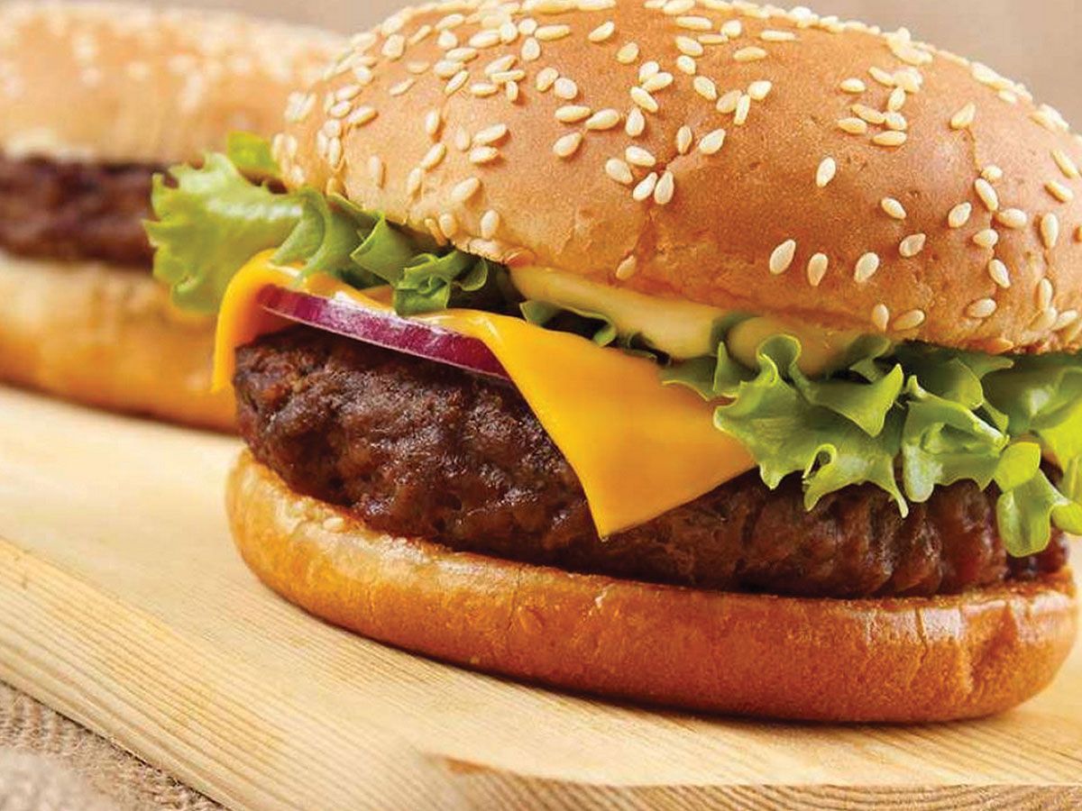 classic beef burger