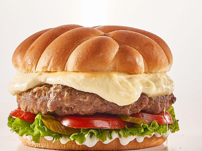 Beef With Mozzarella Cheese Sandwich