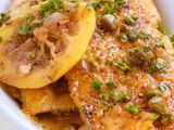 Piccata With Mushroom Sauce Platter