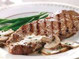 Meat piccata meal