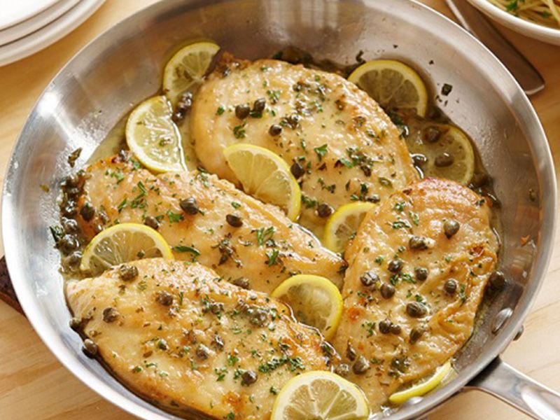 Lemon Piccata Platter