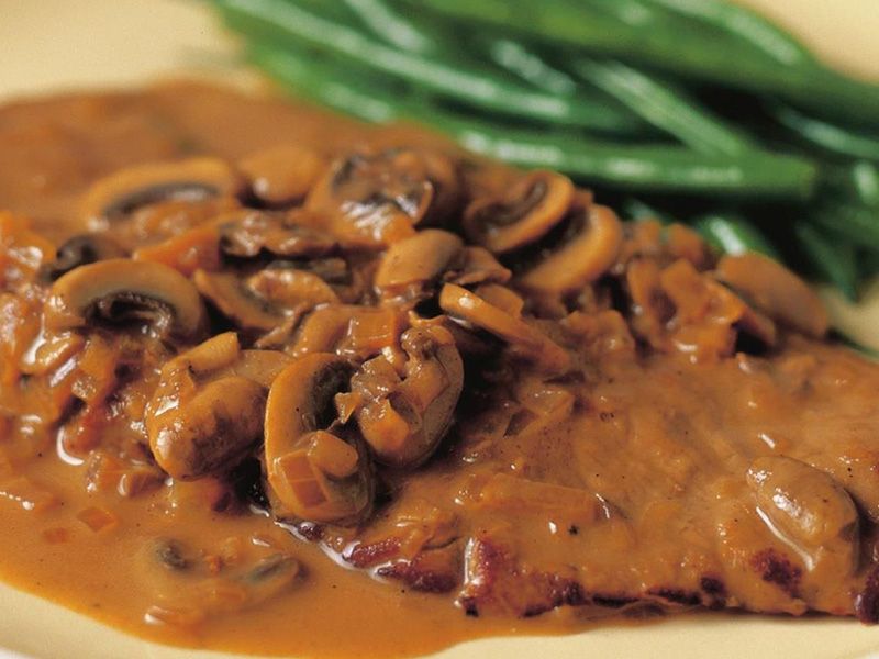 Mushroom Piccata Platter