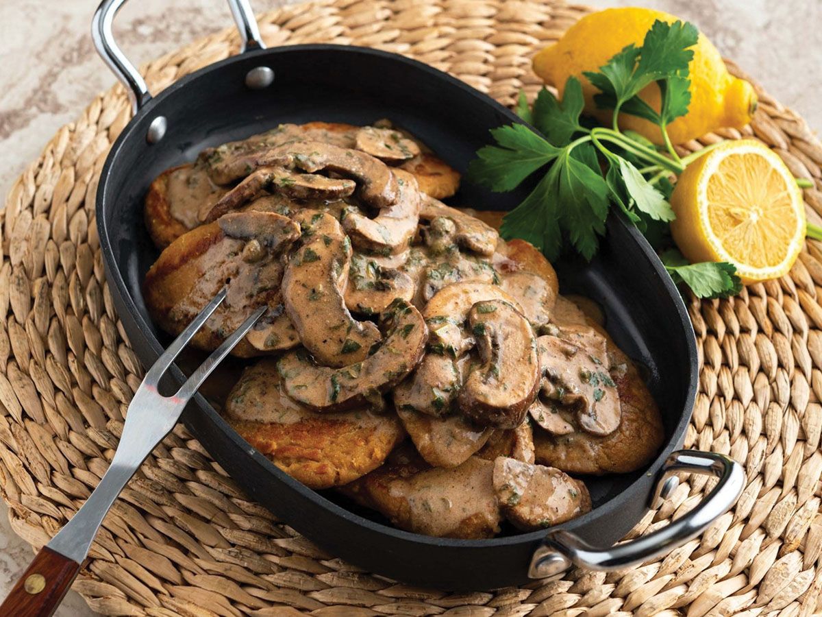 Mushroom Piccata
