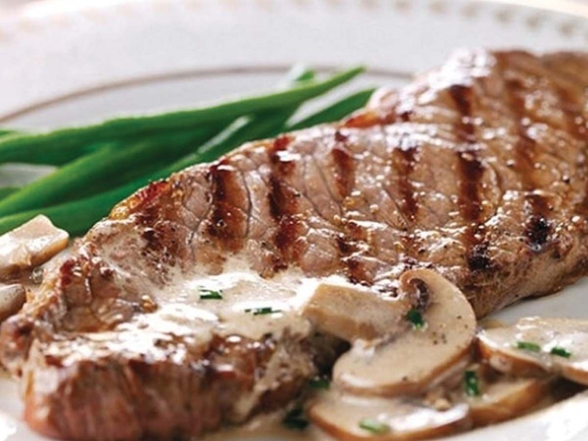 Piccata Mushroom Plate