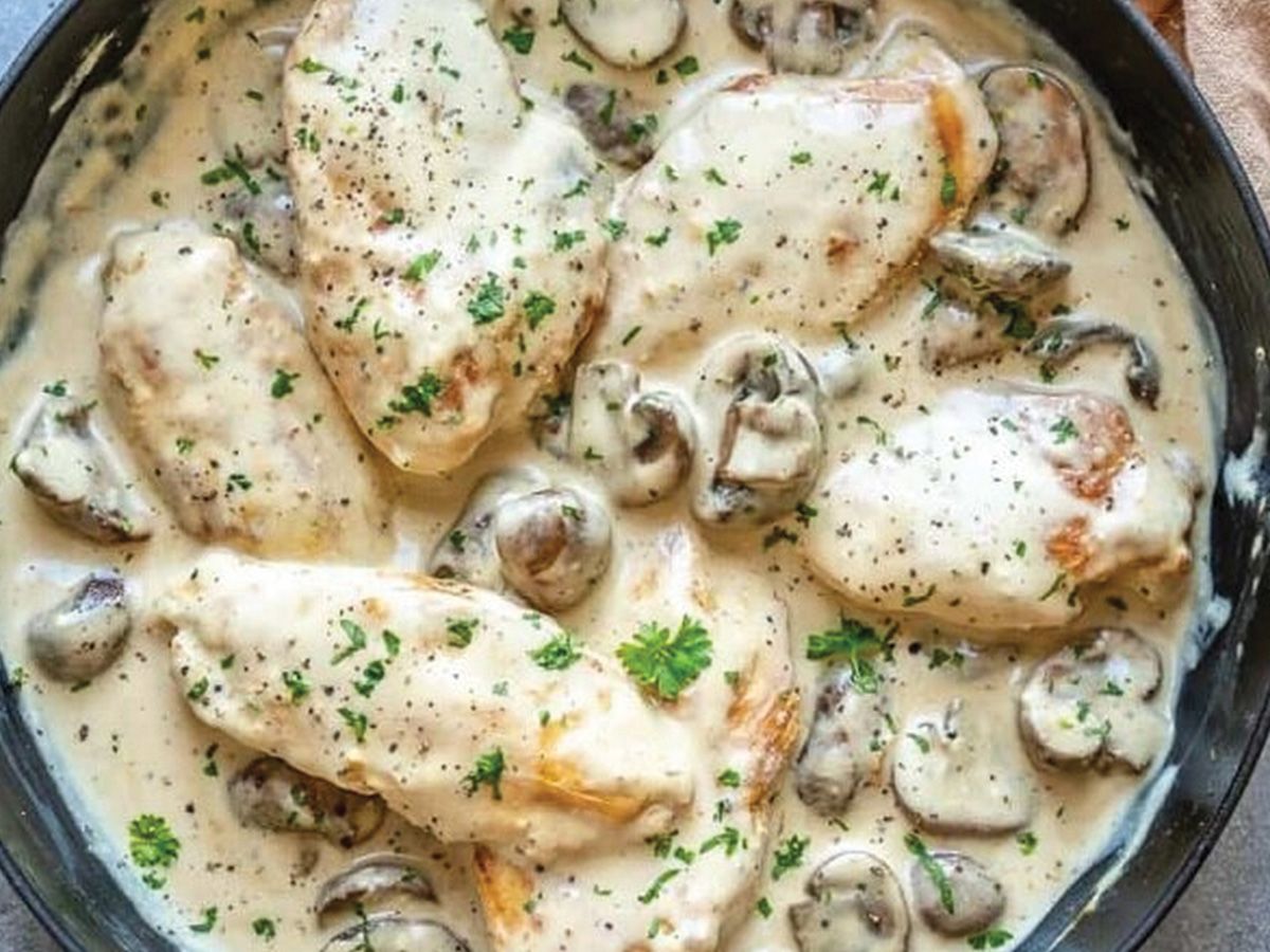 Chicken Mushroom Piccata
