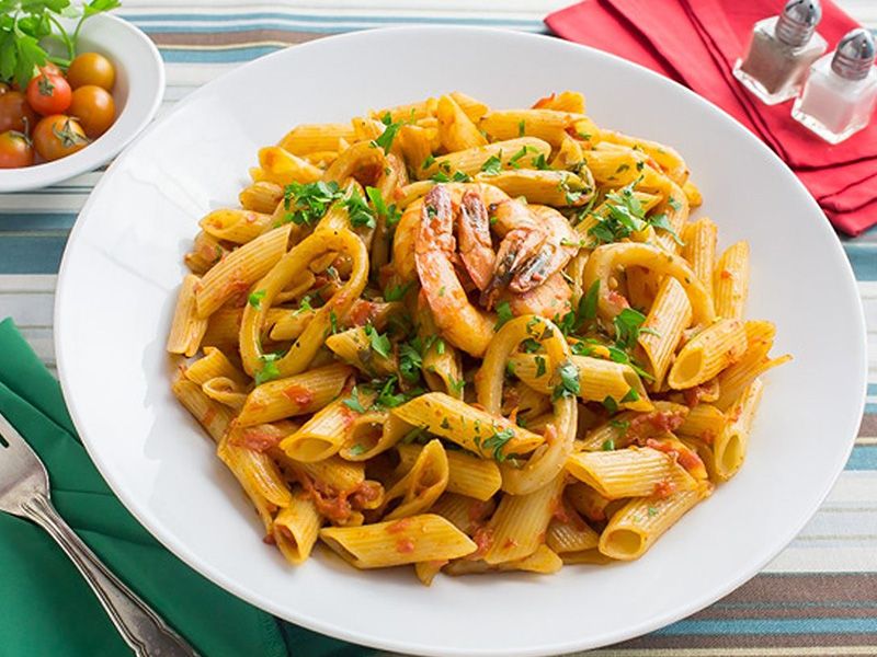 Penne Seafood Pasta