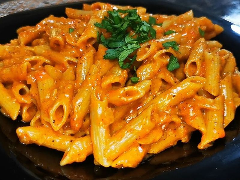 Penne Meatballs Pasta