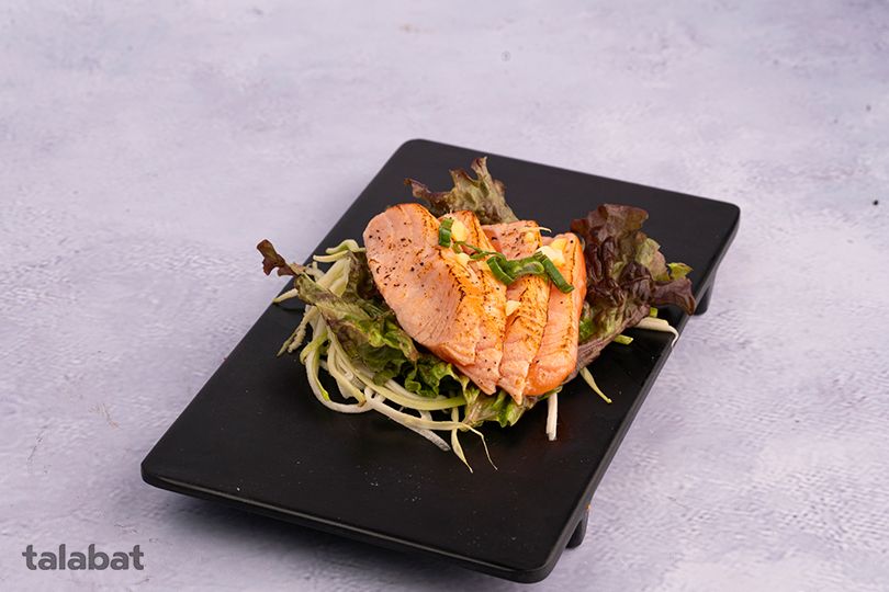 tataki Salmon sashimi