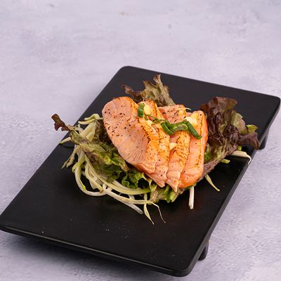 tataki Salmon sashimi