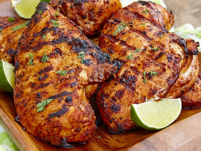 Half Charcoal Grilled Chicken