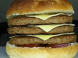 Triple Jumbo Cheese Burger Sandwich