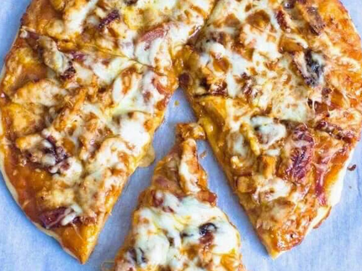 Chicken BBQ and Ranch Pizza