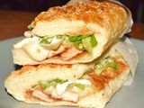 Chicken Picasso sandwich