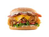 Chicken With Beef Bacon Sandwich