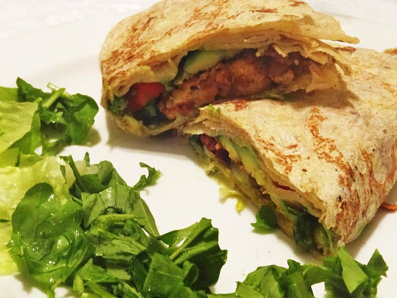 Chicken Ranch Crepe