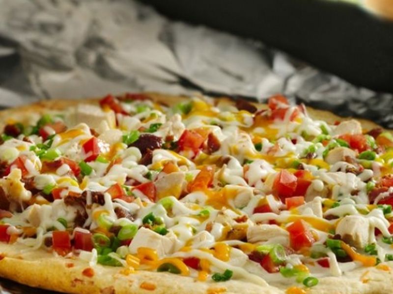 Chicken Ranch Pizza